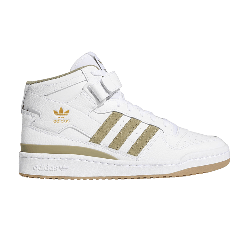 Men's Forum Mid 'White Orbit Green'