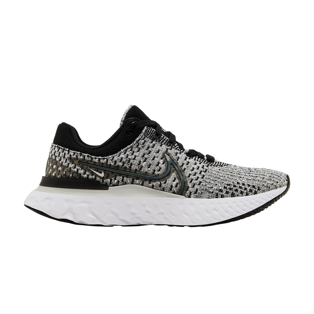 Women's React Infinity Run Flyknit 3 'Black Dark Smoke Grey'