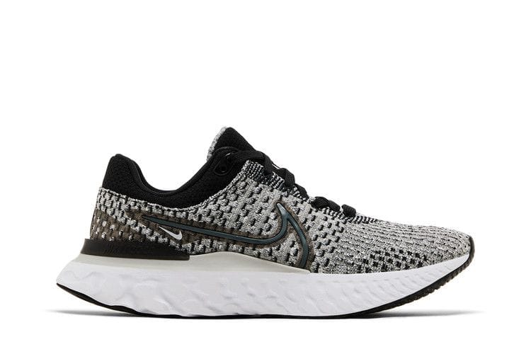 Women's React Infinity Run Flyknit 3 'Black Dark Smoke Grey'