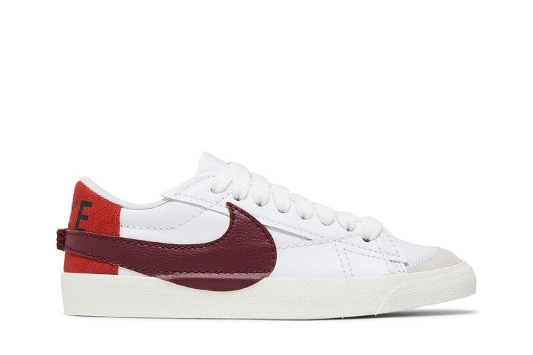 Women's Blazer Low '77 Jumbo 'White Dark Beetroot'