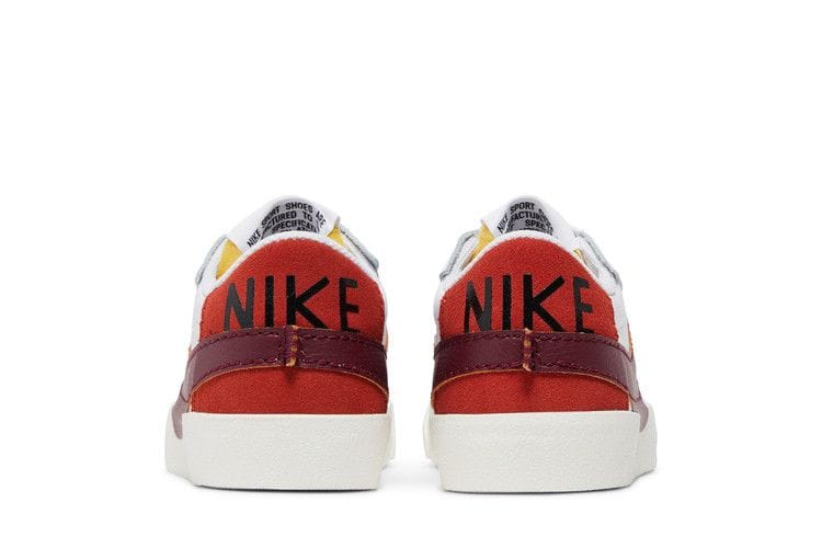 Women's Blazer Low '77 Jumbo 'White Dark Beetroot'