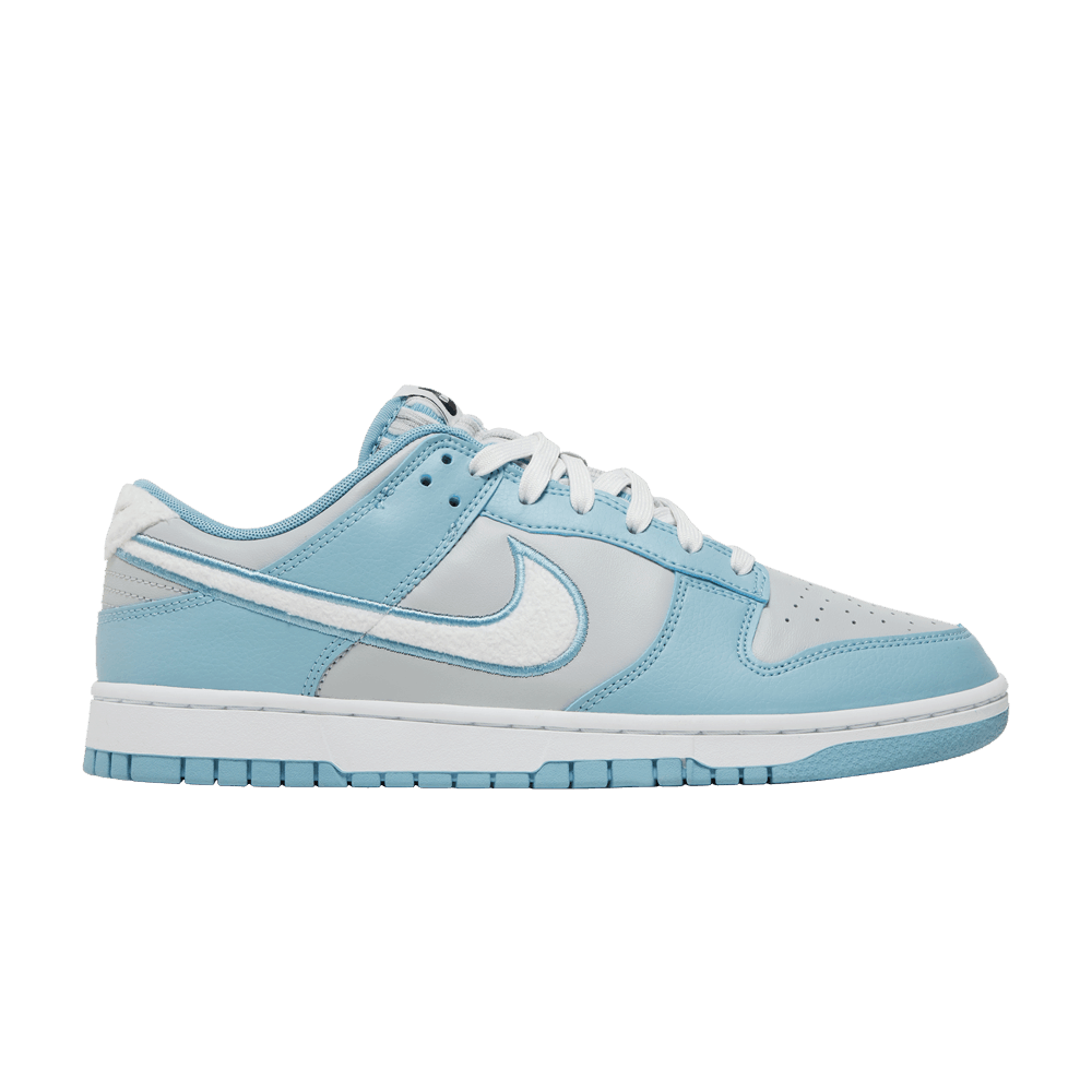 Men's Dunk Low 'Fleece Swoosh - Light Blue'
