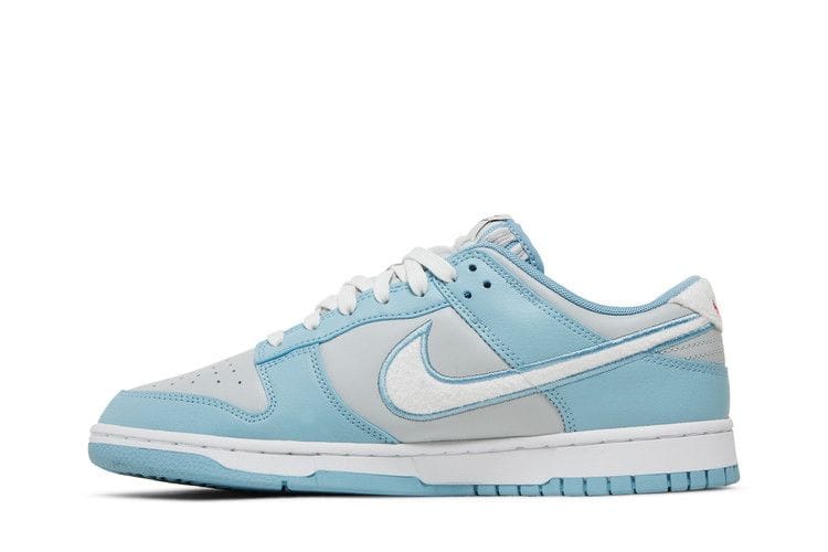 Men's Dunk Low 'Fleece Swoosh - Light Blue'