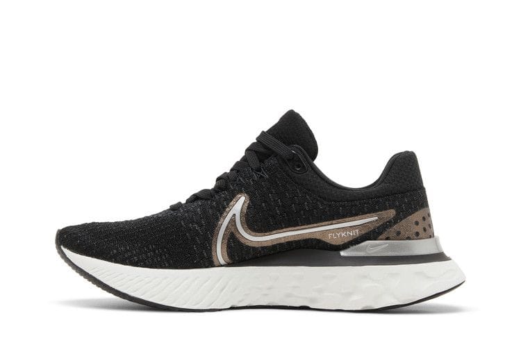 Women's React Infinity Run Flyknit 3 'Black Metallic Copper'