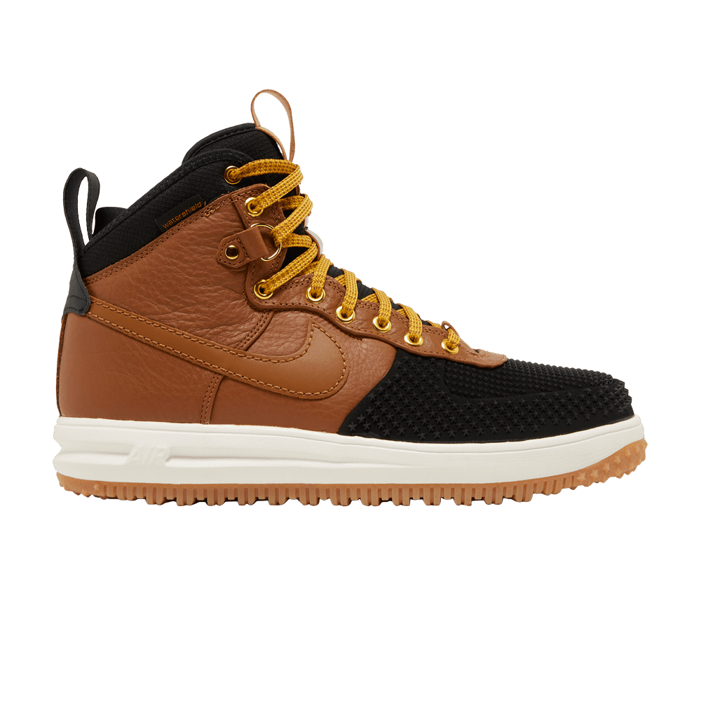 Men's Lunar Force 1 Duckboot 'Ale Brown Black' 2016