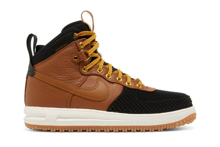 Men's Lunar Force 1 Duckboot 'Ale Brown Black' 2016