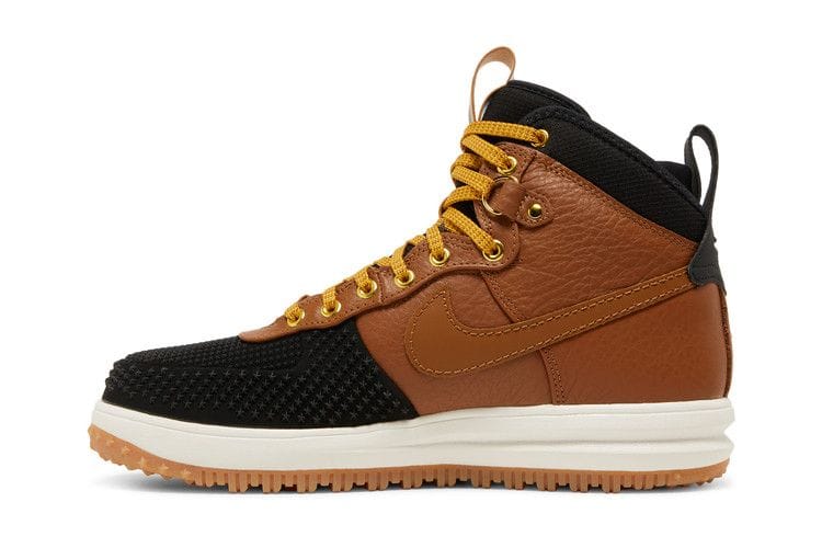 Men's Lunar Force 1 Duckboot 'Ale Brown Black' 2016