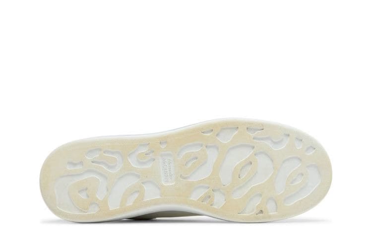 Alexander McQueen Oversized Sneaker White Metallic Platinum