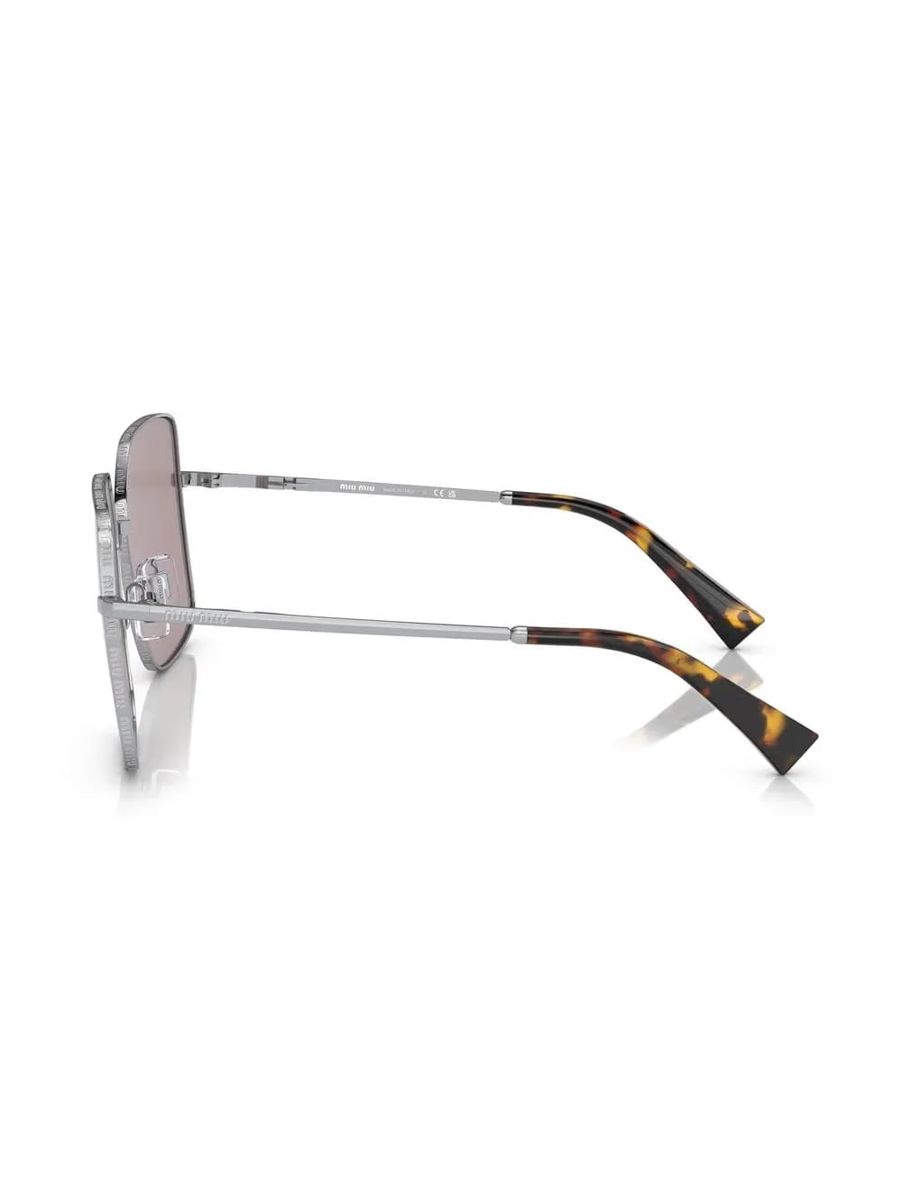 square laser-cut lens sunglasses