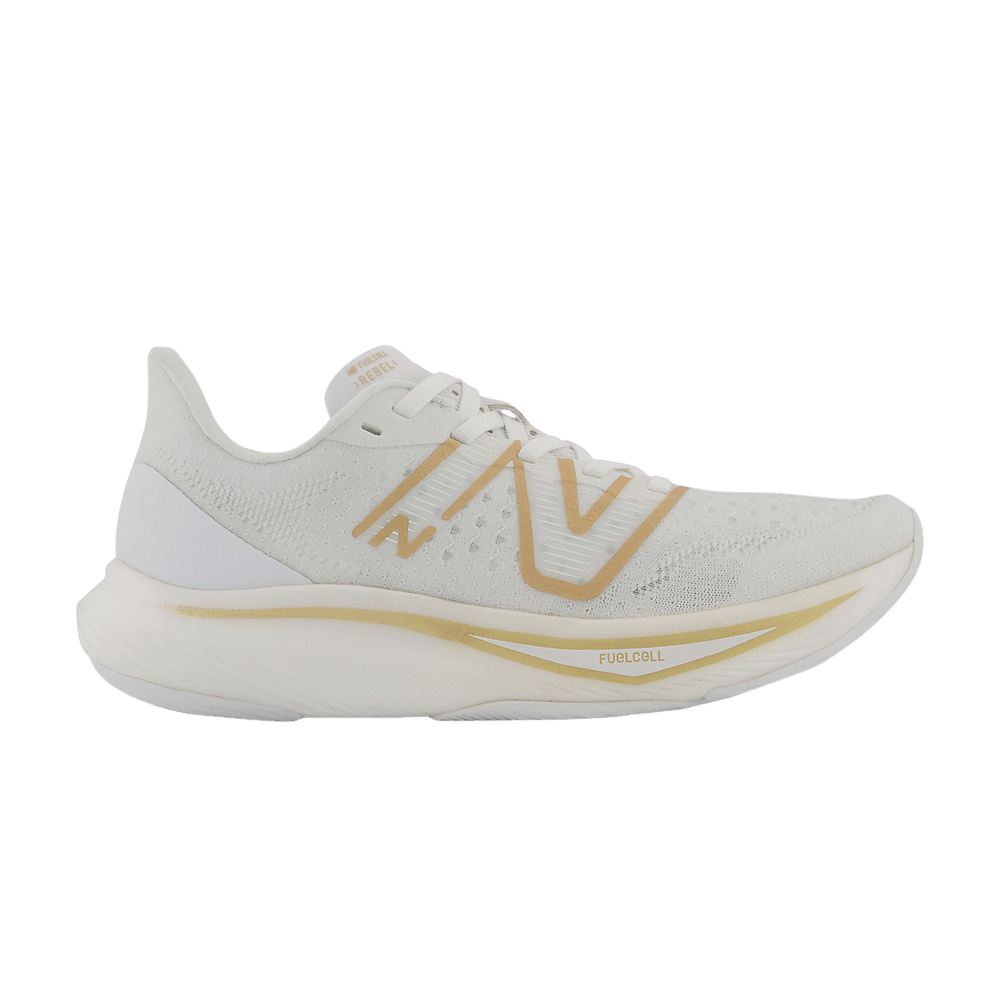 Women's FuelCell Rebel v3 'White Gold Metallic'