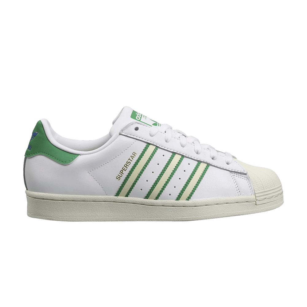 Men's Superstar 'Team Colors - White Green'
