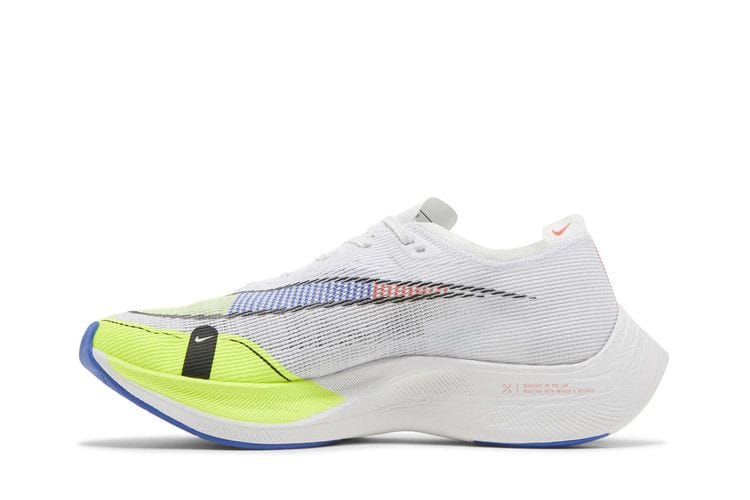 Men's ZoomX Vaporfly Next% 2 'White Volt Racer Blue'