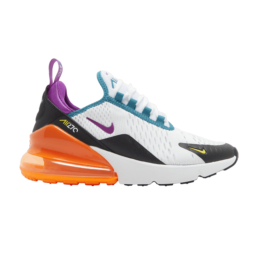 Air Max 270 GS 'White Orange Purple'