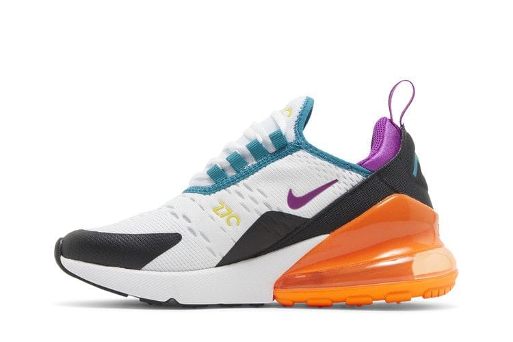 Air Max 270 GS 'White Orange Purple'