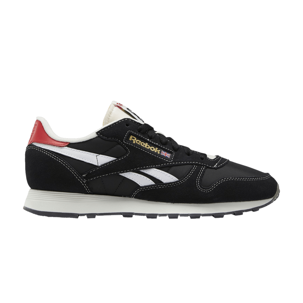 Men's Classic Leather 'Human Rights Now! - Black White'