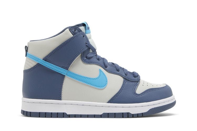 Dunk High GS 'Light Bone Diffused Blue'