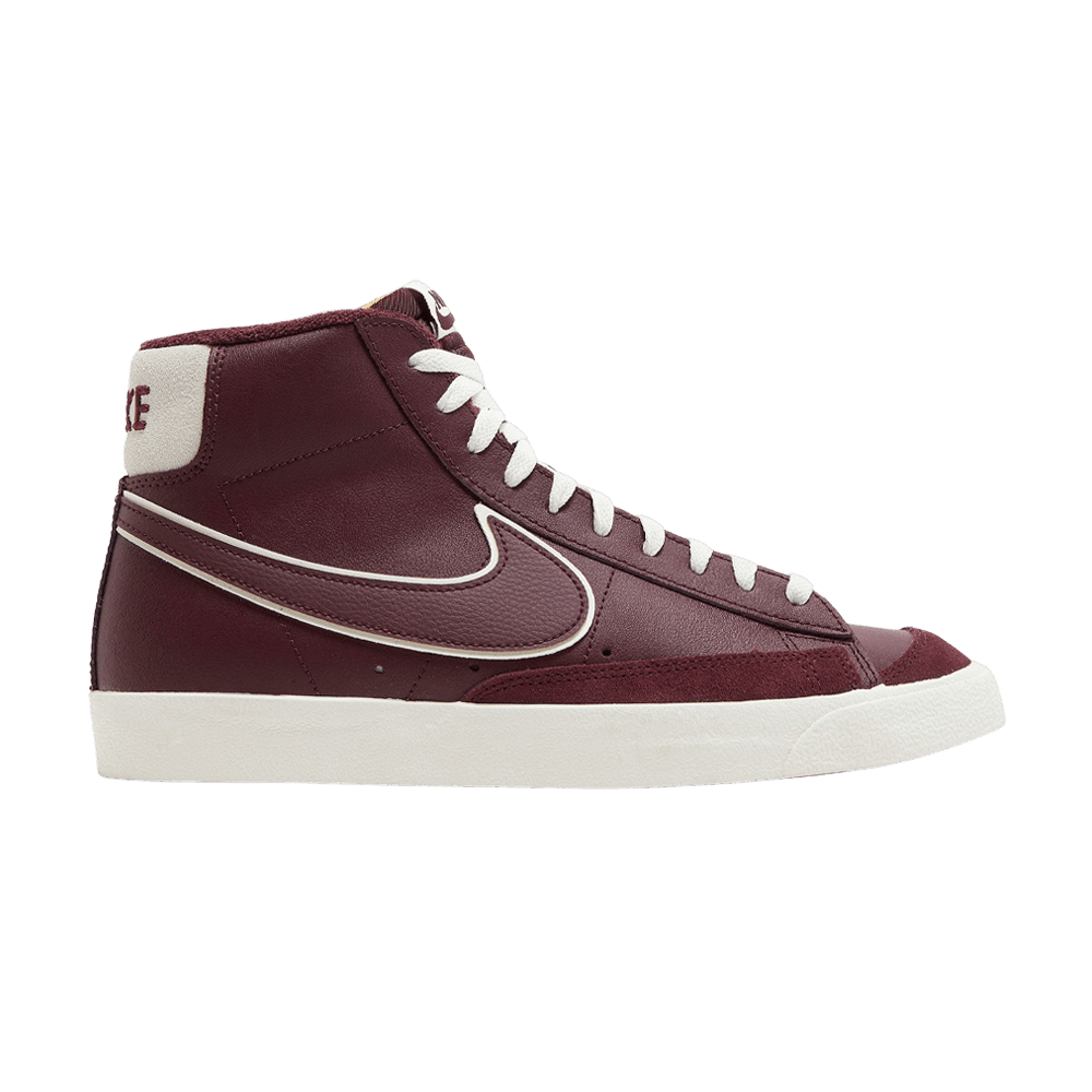 Men's Blazer Mid '77 Premium 'College Pack - Night Maroon'