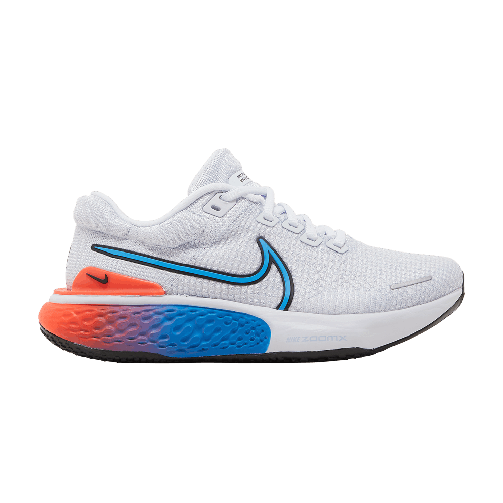 Women's ZoomX Invincible Run Flyknit 2 'Grey Crimson Blue'