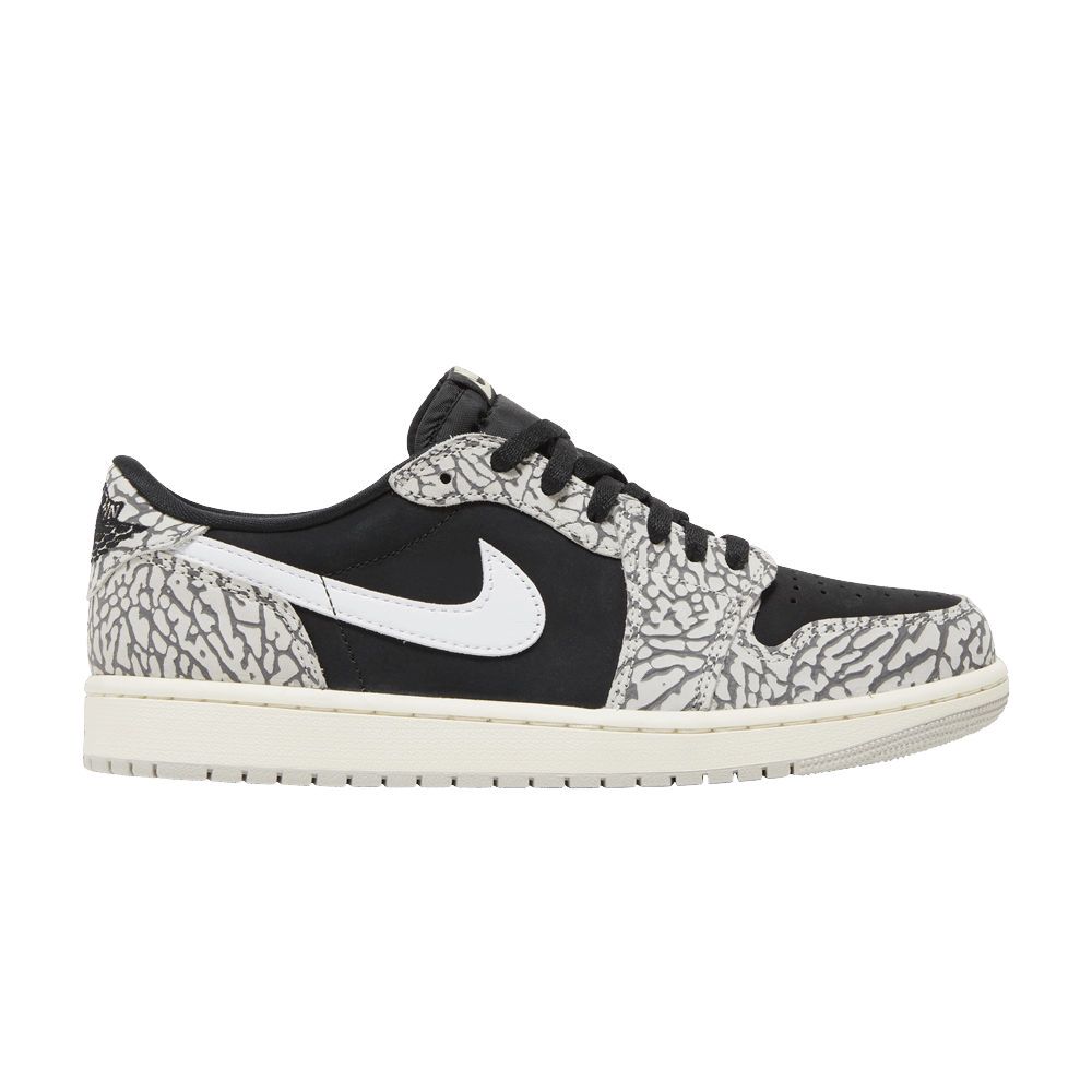 Men's Air Jordan 1 Retro Low OG 'Black Cement'