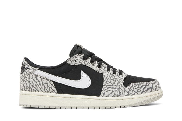 Men's Air Jordan 1 Retro Low OG 'Black Cement'