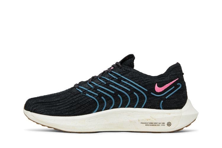 Women's Pegasus Turbo Next Nature 'Black Noise Aqua'