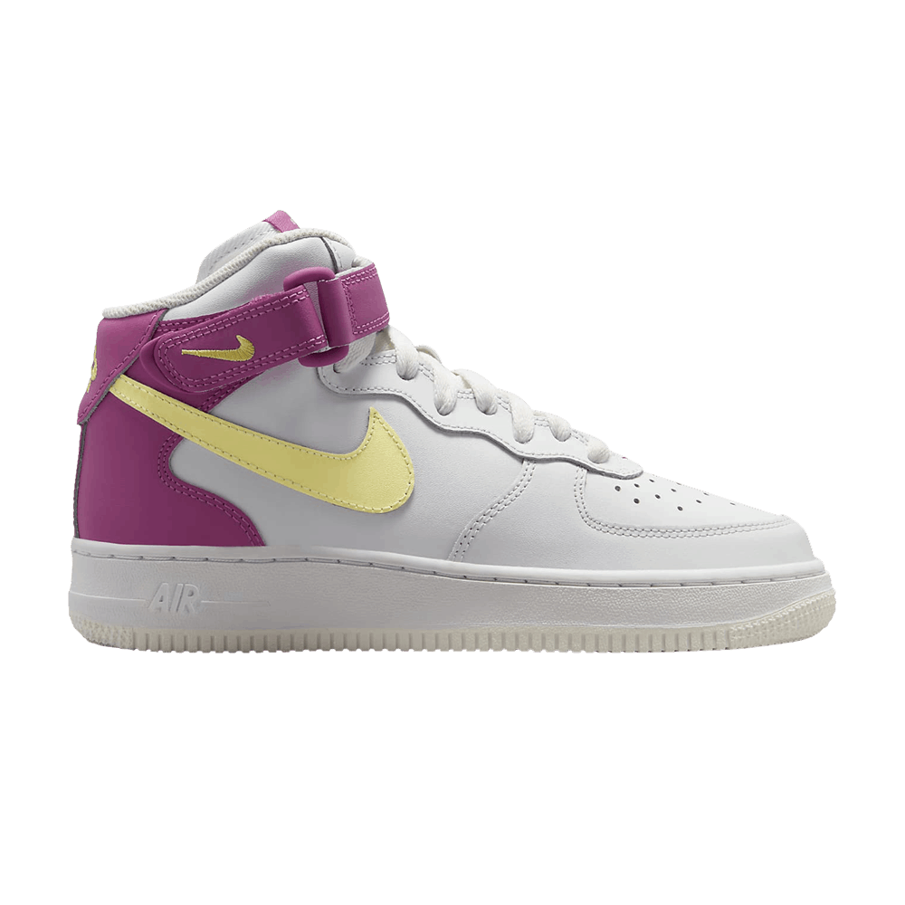 Air Force 1 Mid LE GS 'Citron Fuchsia'