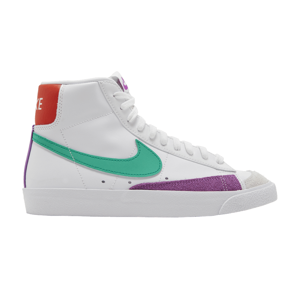 Women's Blazer Mid '77 Vintage 'White Green Fuchsia'