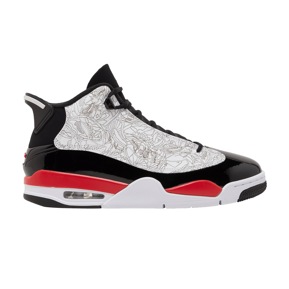 Men's Air Jordan Dub Zero 'Fire Red'