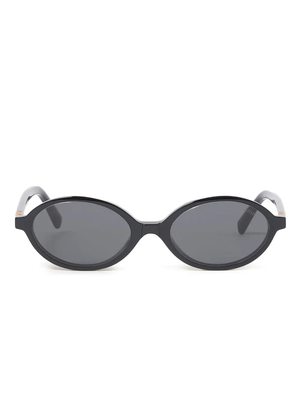 Regard round-frame logo sunglasses