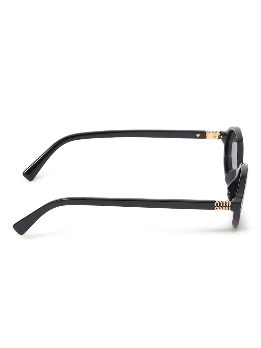 Regard round-frame logo sunglasses