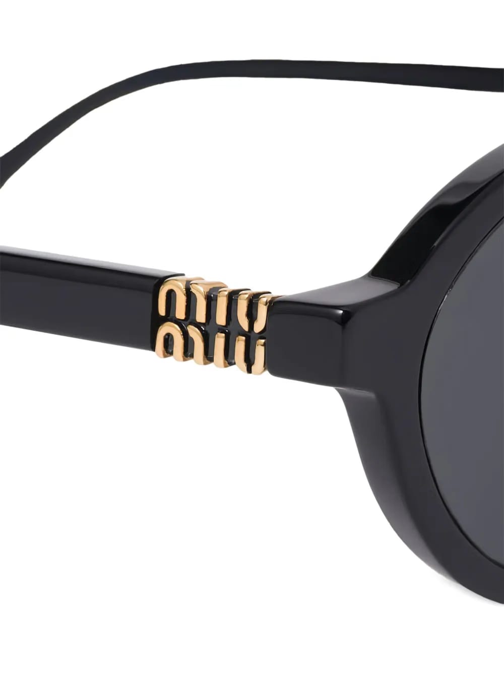 Regard round-frame logo sunglasses