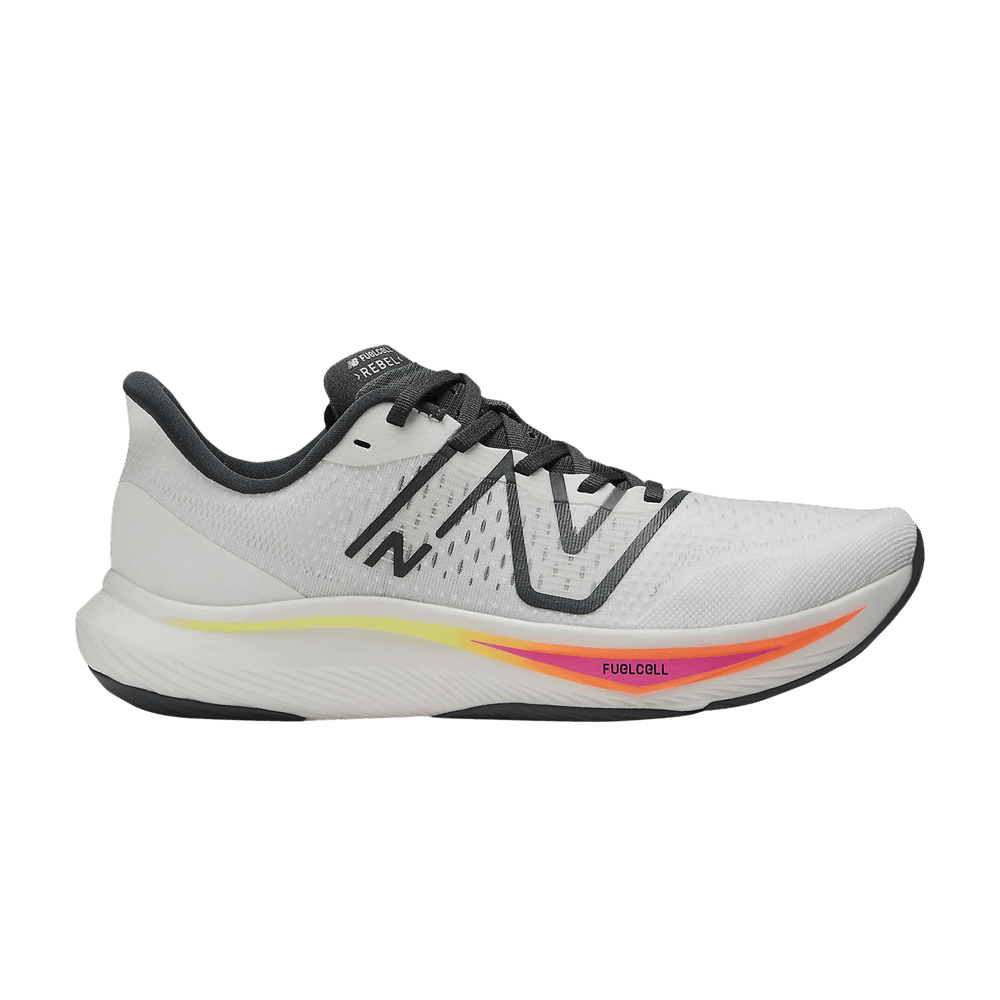 Men's FuelCell Rebel v3 2E Wide 'White Neon Dragonfly'