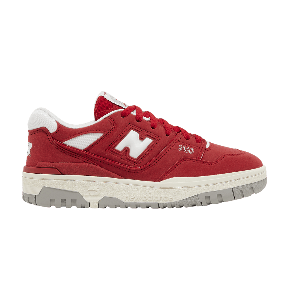 550 Big Kid 'Suede Pack - Team Red'