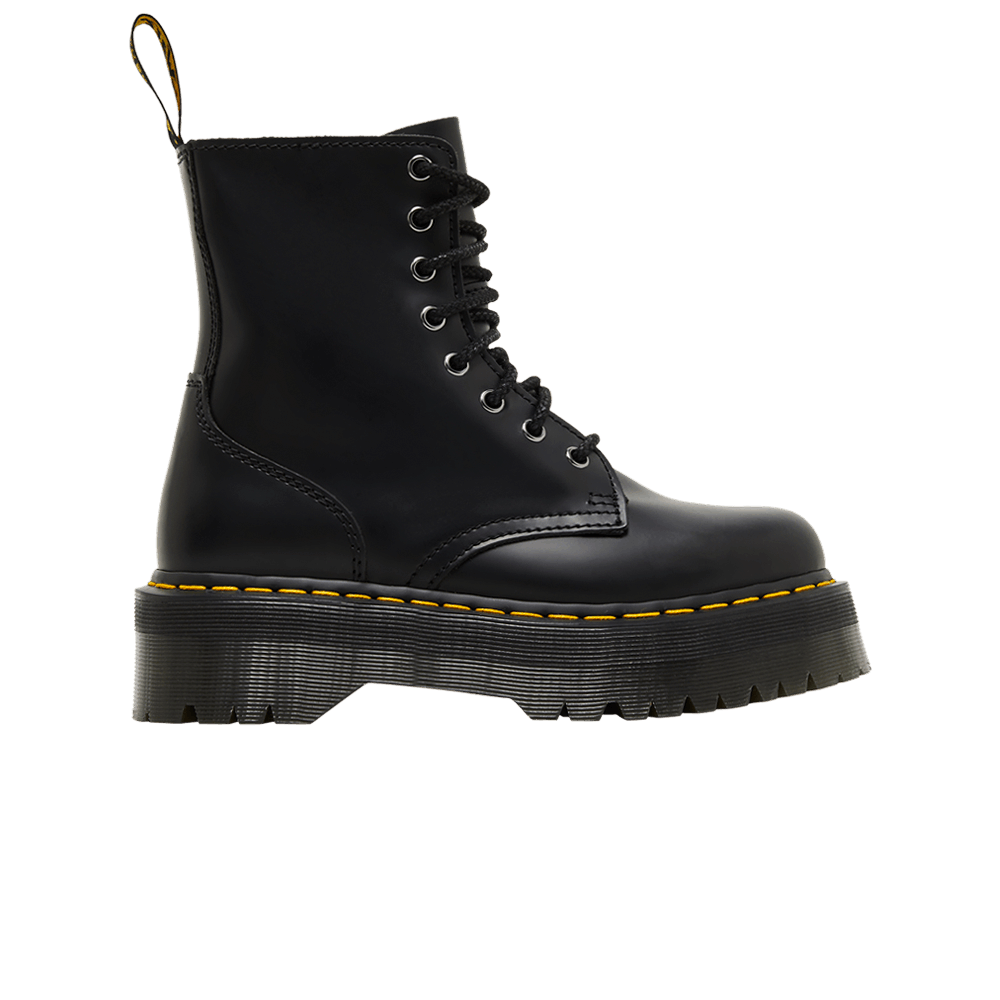 Men's Jadon Smooth Leather Platform Boot 'Black'