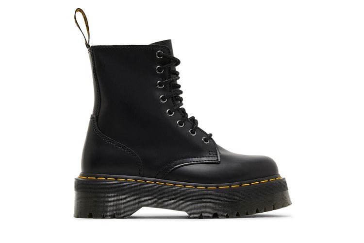 Men's Jadon Smooth Leather Platform Boot 'Black'
