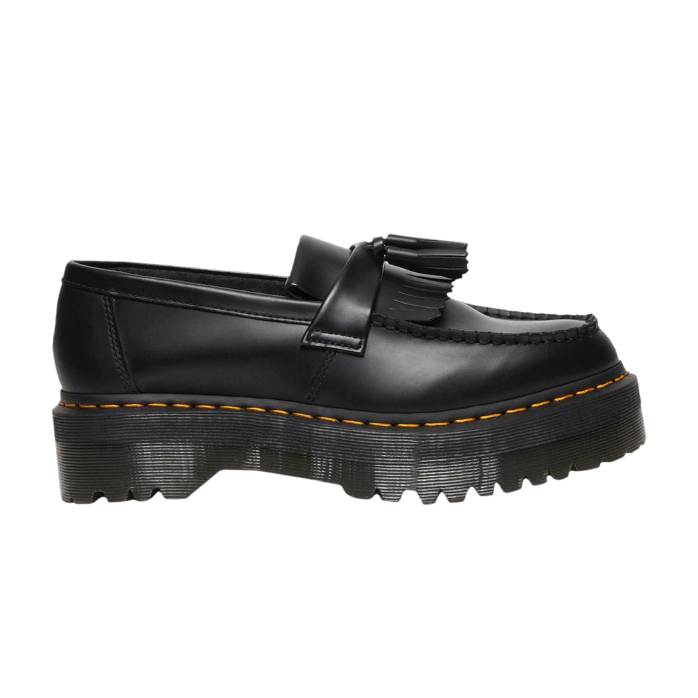 Men's Adrian Leather Platform Tassel Loafer 'Black'