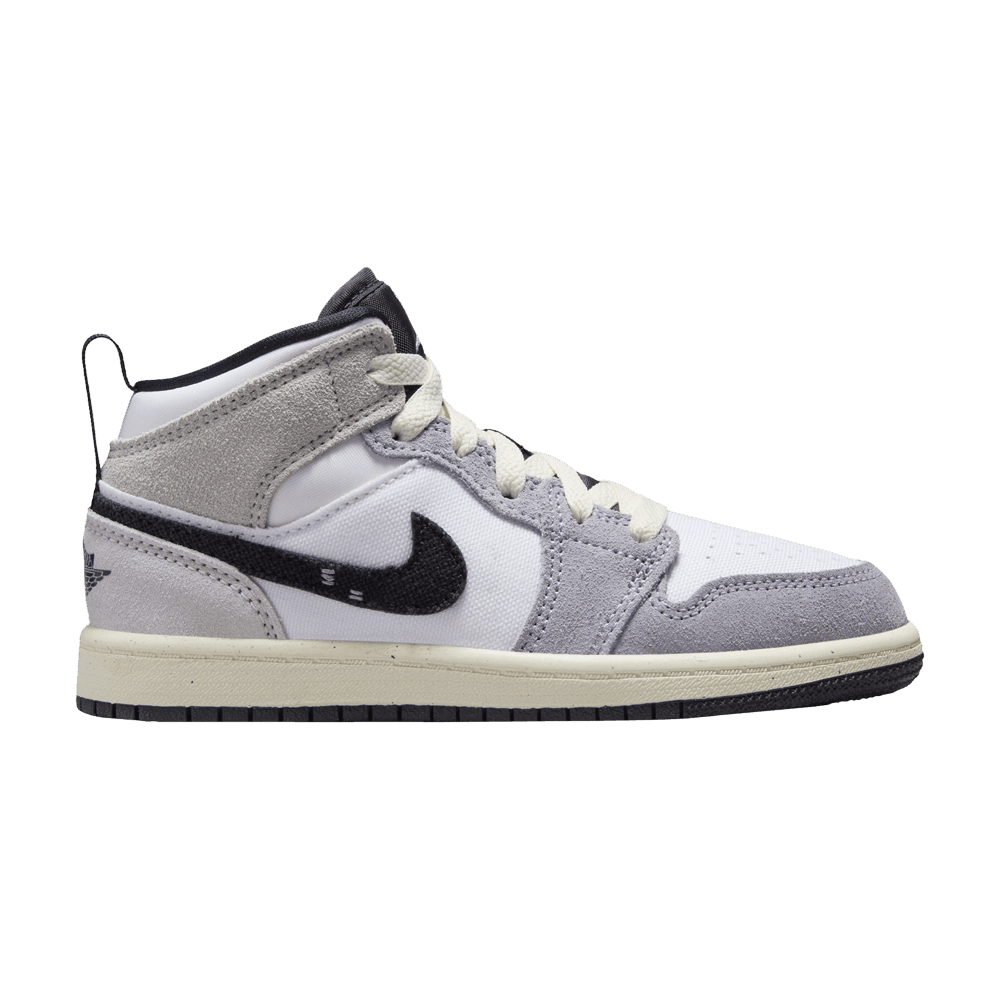 Air Jordan 1 Mid SE Craft PS 'Inside Out - Cement Grey'