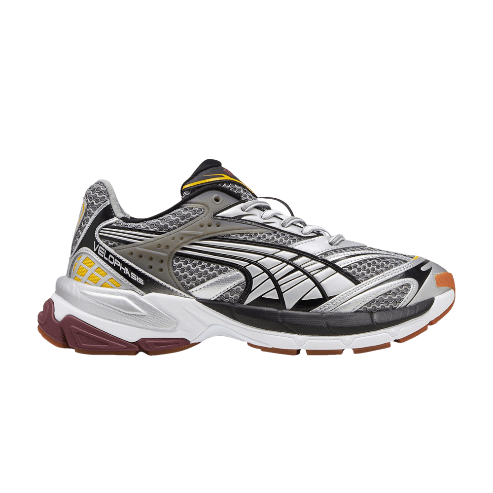 Men's Velophasis 'Phased - Silver Burgundy Yellow'