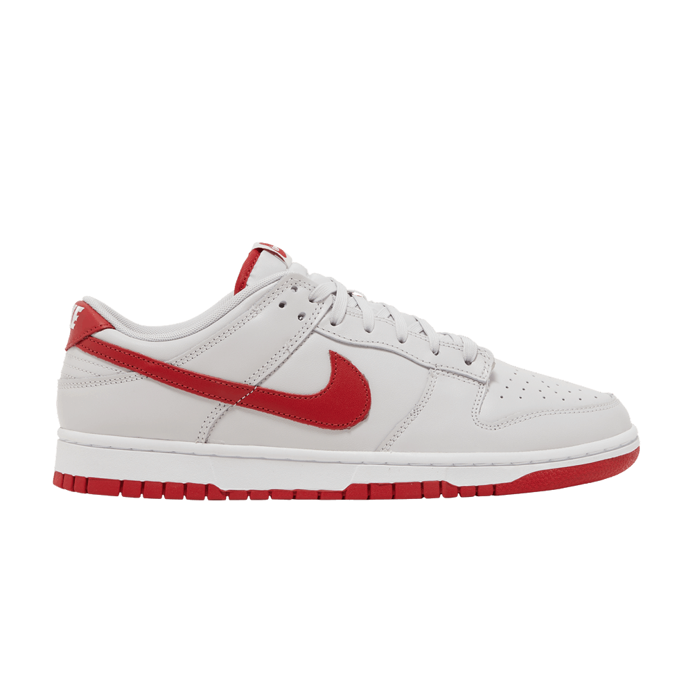 Men's Dunk Low 'Vast Grey Varsity Red'