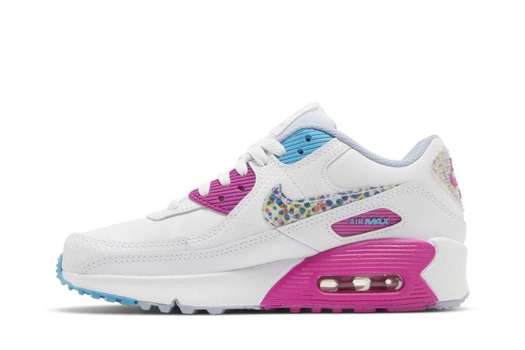 Air Max 90 Leather SE GS 'Bright Colors!'