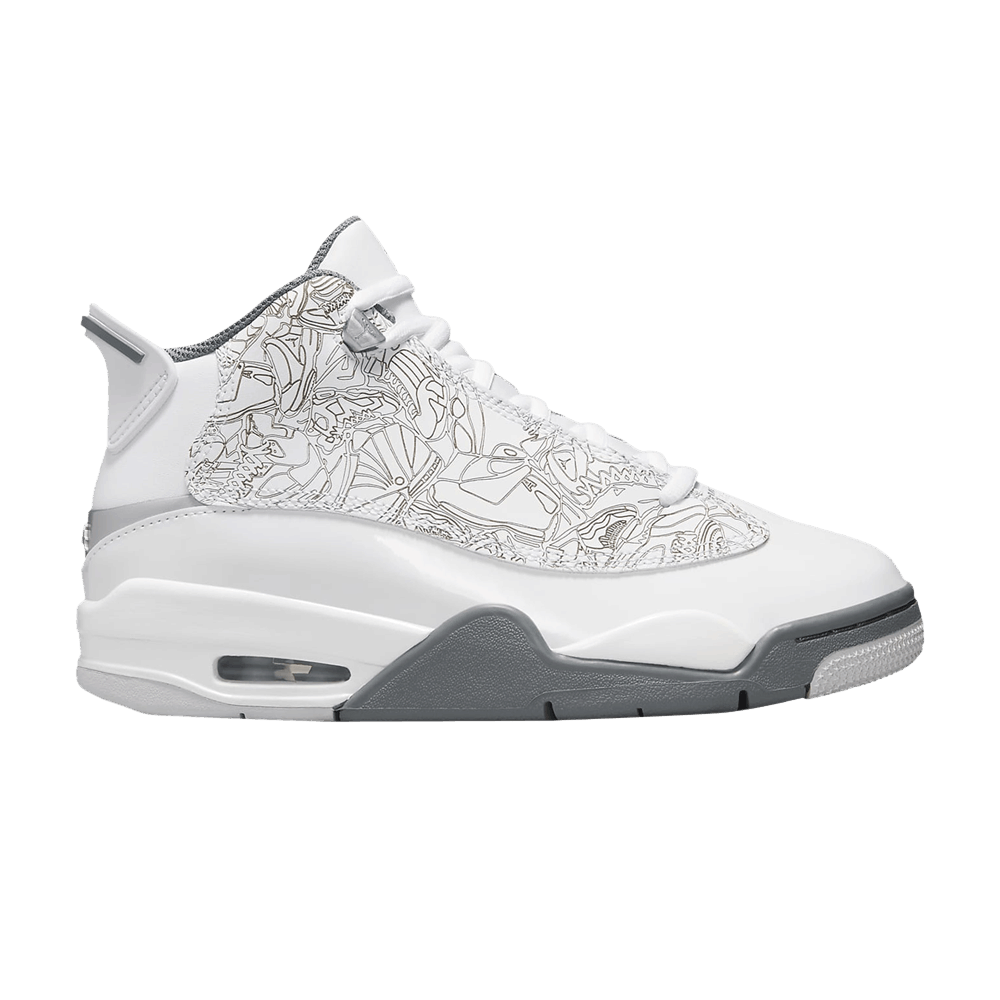 Air Jordan Dub Zero GS 'White Cool Grey'