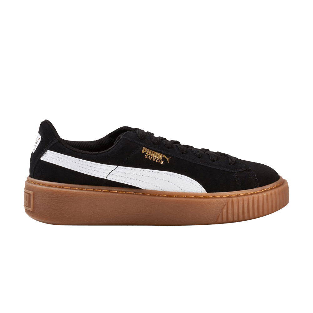 Suede Platform Jr 'Snake - Black Gum'