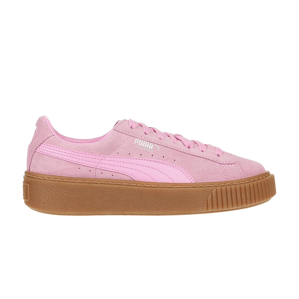 Suede Platform Jr 'Prism Pink'