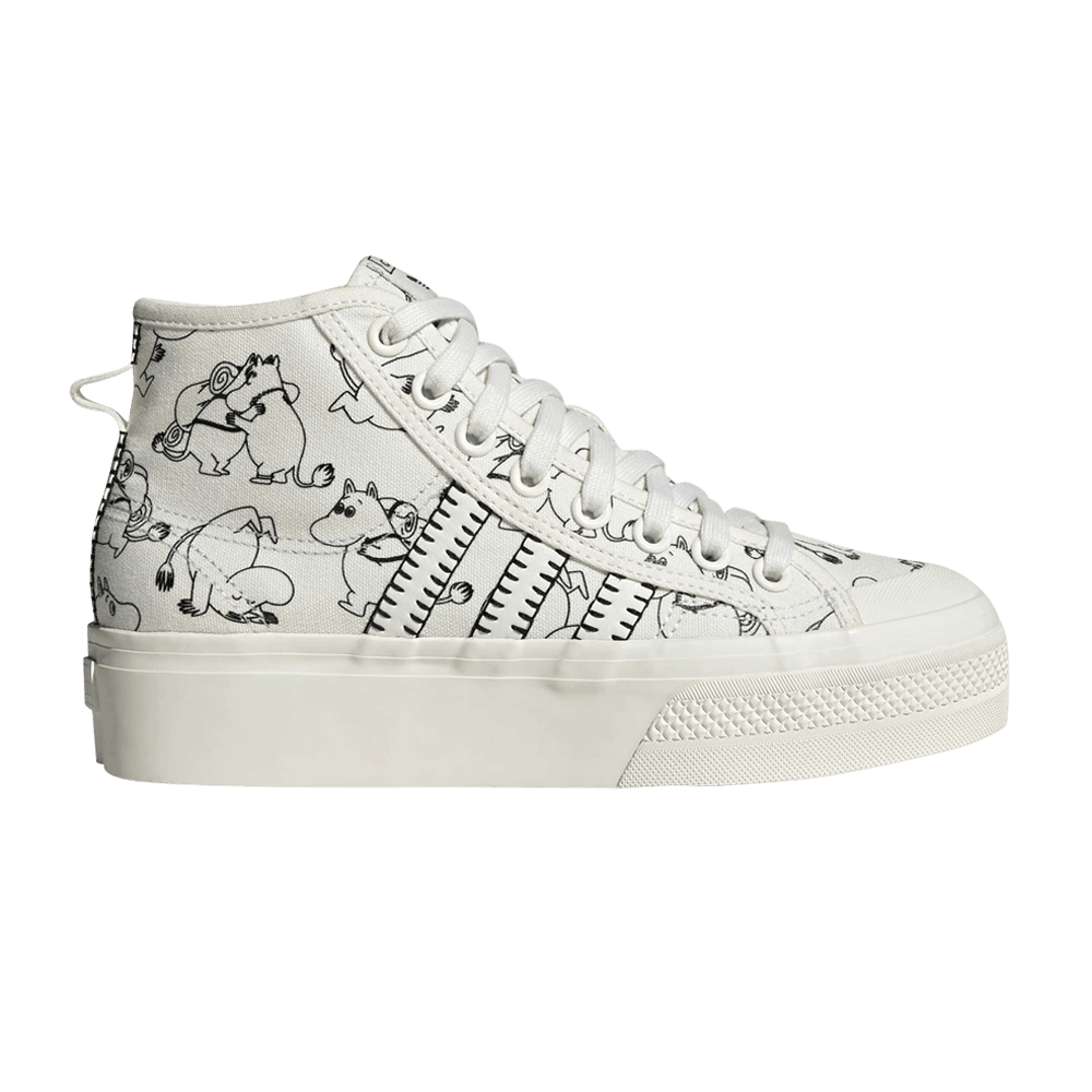 Women's Moomin x Nizza Platform Mid 'Moominvalley Characters'