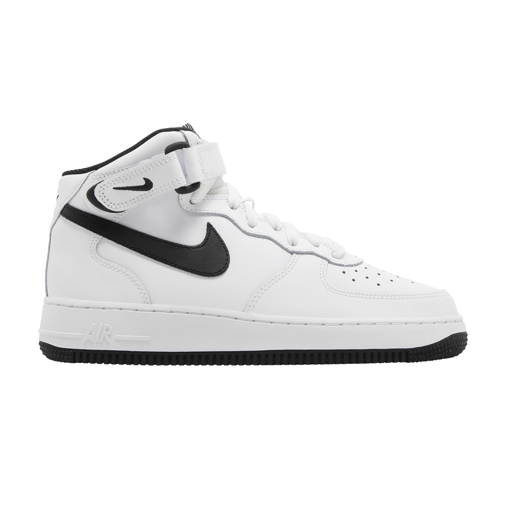 Air Force 1 Mid LE GS 'White Black'