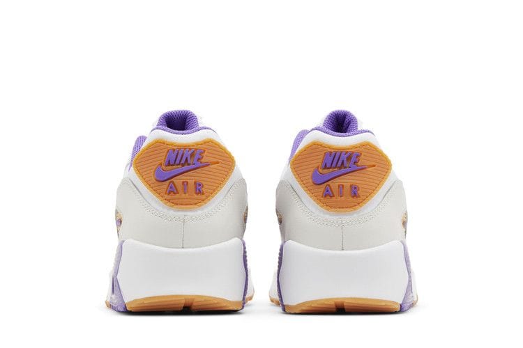 Air Max 90 Leather GS 'White Action Grape'