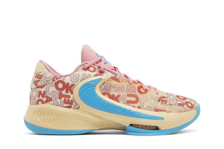 Men's Zoom Freak 4 'Letter Bros - Coral'