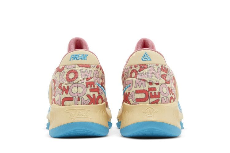 Men's Zoom Freak 4 'Letter Bros - Coral'
