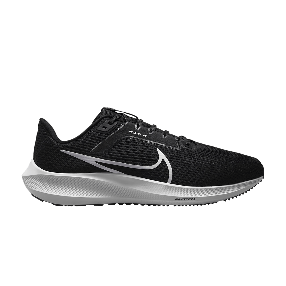 Men's Air Zoom Pegasus 40 Wide 'Black White'