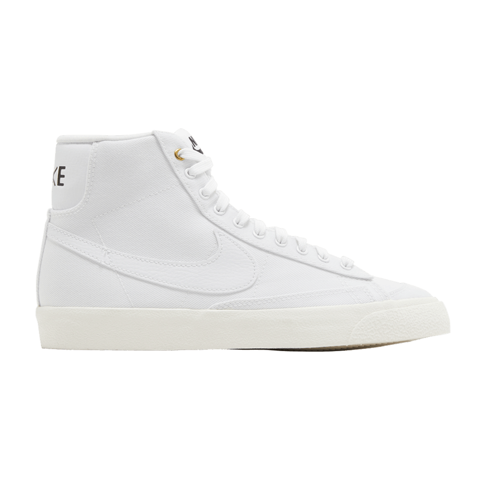 Women's Blazer Mid '77 Canvas 'White Sail'